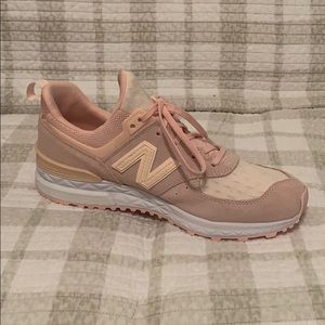 New Balance Light Pink Athletic Shoes